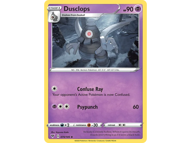 Dusclops (Reverse Holo)