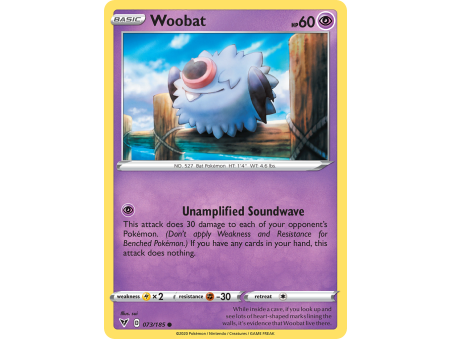 Woobat (Reverse Holo)