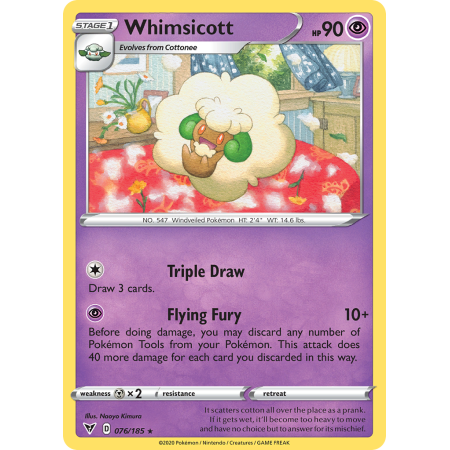 Whimsicott (Reverse Holo)
