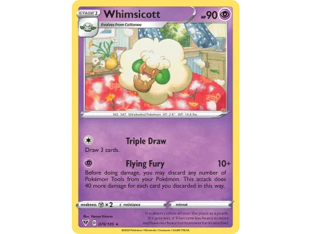 Whimsicott (Reverse Holo)