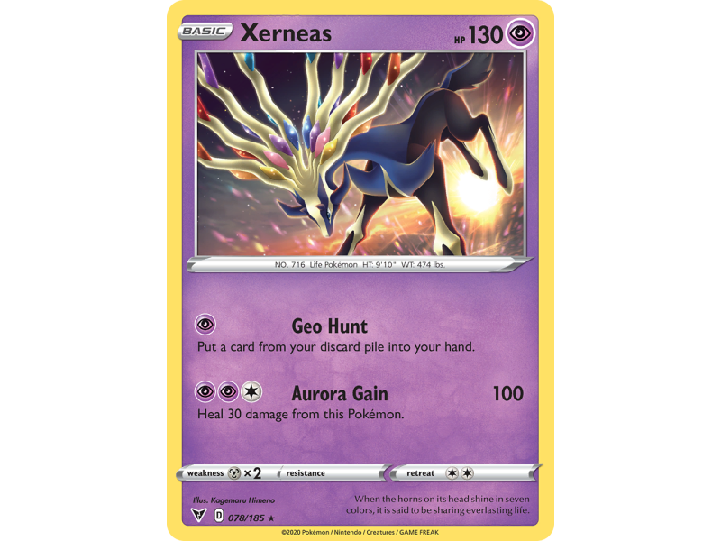 Xerneas (Reverse Holo)