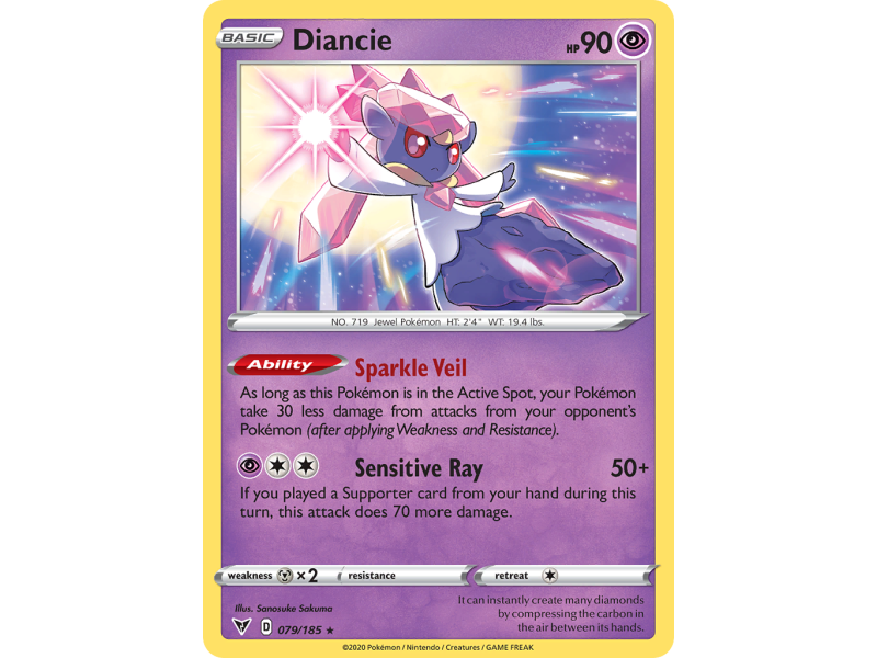 Diancie (Reverse Holo)