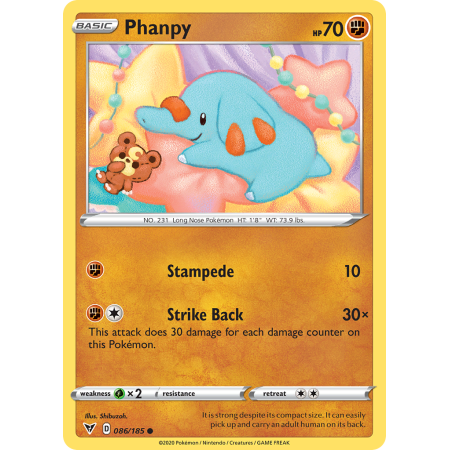 Phanpy (Reverse Holo)