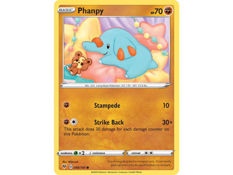 Phanpy (Reverse Holo)