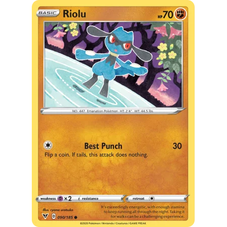 Riolu (Reverse Holo)