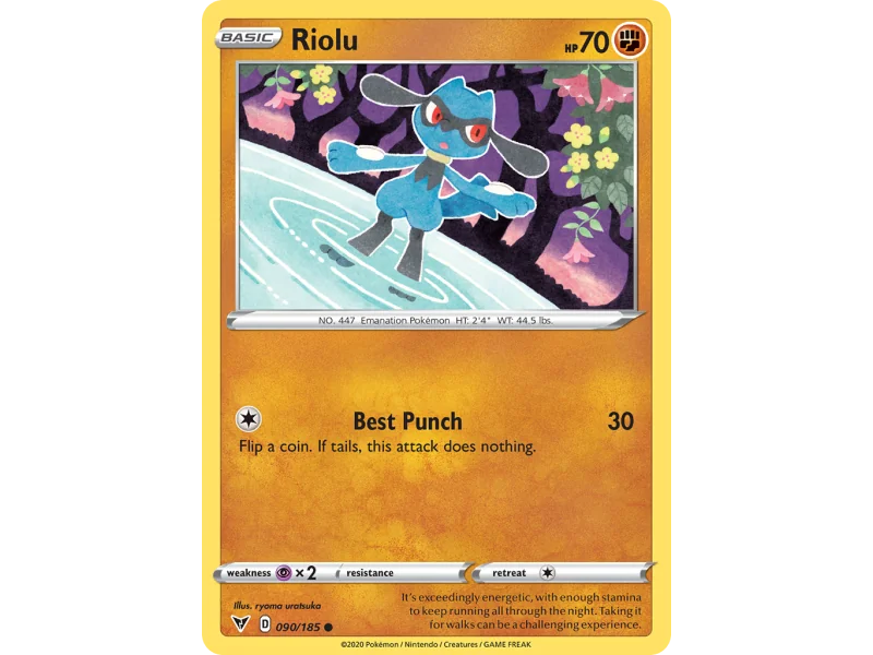 Riolu (Reverse Holo)