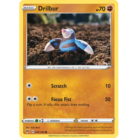 Drilbur (Reverse Holo)