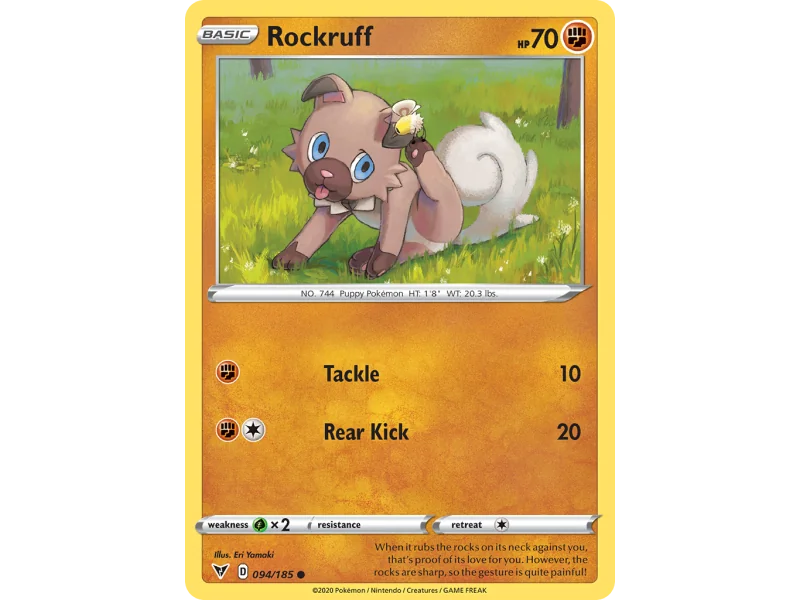 Rockruff (Reverse Holo)