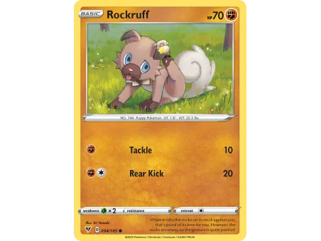 Rockruff (Reverse Holo)