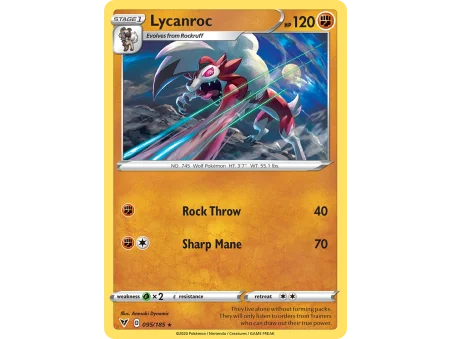 Lycanroc (Reverse Holo)