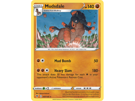 Mudsdale (Reverse Holo)