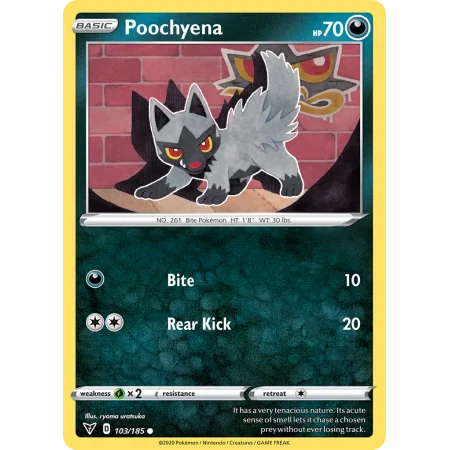 Poochyena (Reverse Holo)