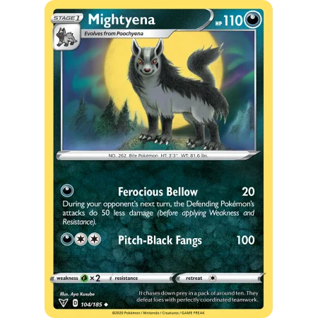 Mightyena (Reverse Holo)