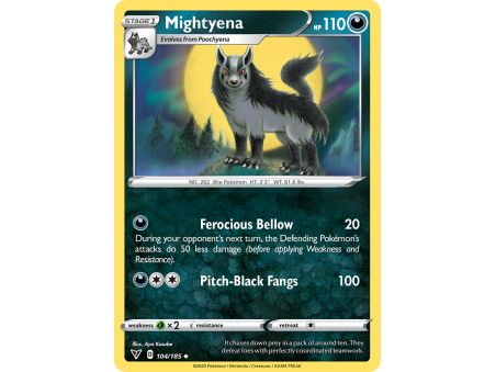 Mightyena (Reverse Holo)