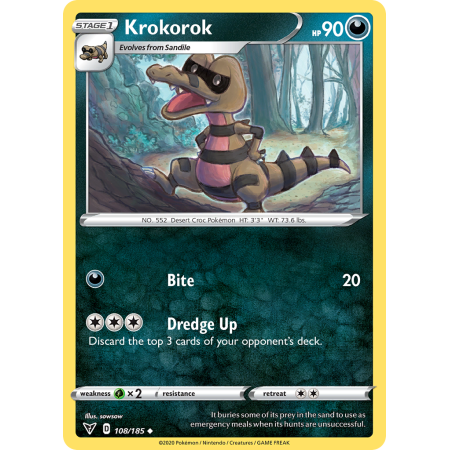Krokorok (Reverse Holo)