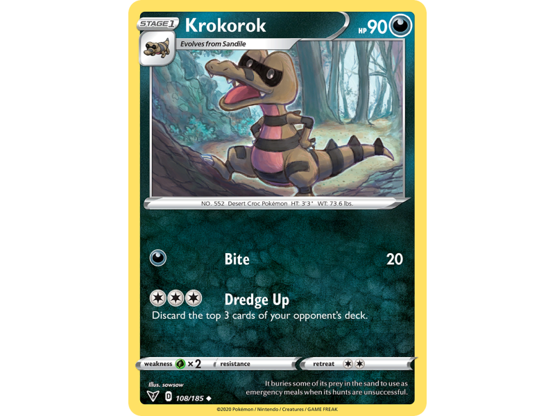 Krokorok (Reverse Holo)