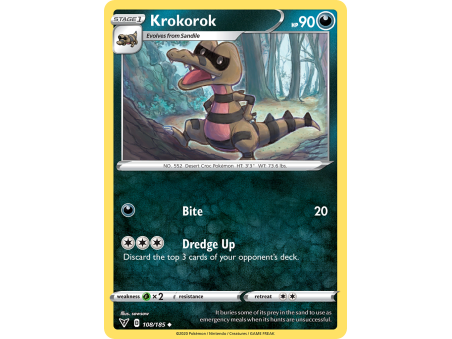 Krokorok (Reverse Holo)