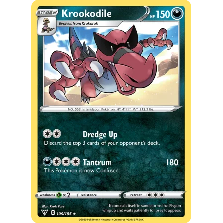 Krookodile (Reverse Holo)