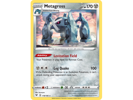 Metagross (Reverse Holo)