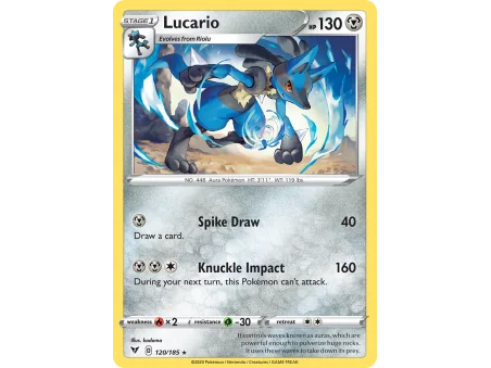 Lucario (Reverse Holo)