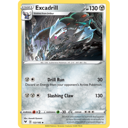 Excadrill (Reverse Holo)
