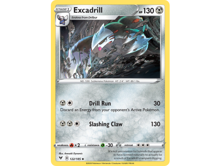 Excadrill (Reverse Holo)