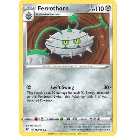 Ferrothorn (Reverse Holo)