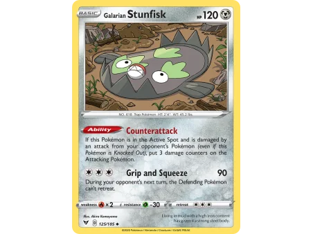 Galarian Stunfisk (Reverse Holo)