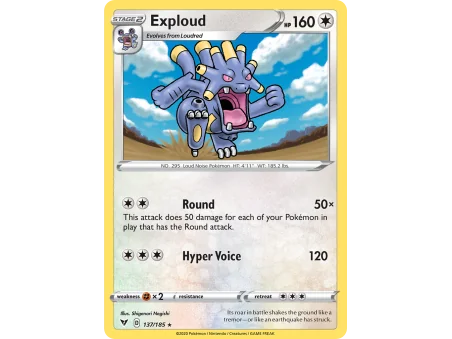 Exploud (Reverse Holo)