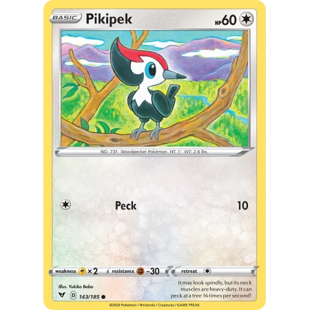 Pikipek (Reverse Holo)