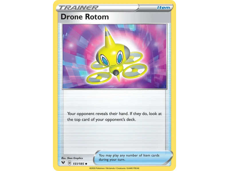 Drone Rotom (Reverse Holo)