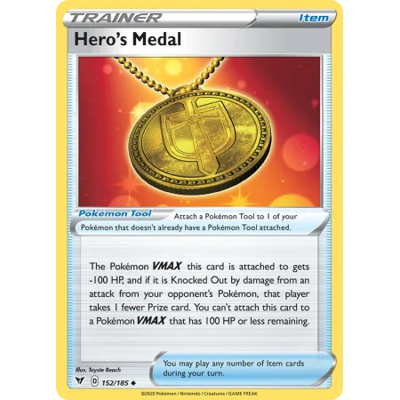 Hero's Medal (Reverse Holo)