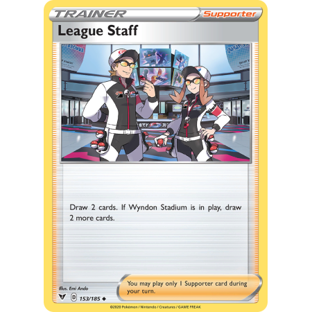 League Staff (Reverse Holo)