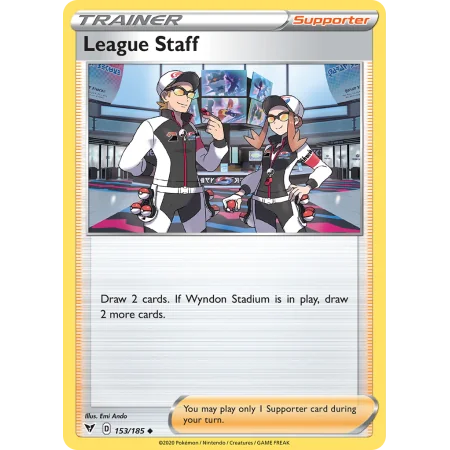 League Staff (Reverse Holo)