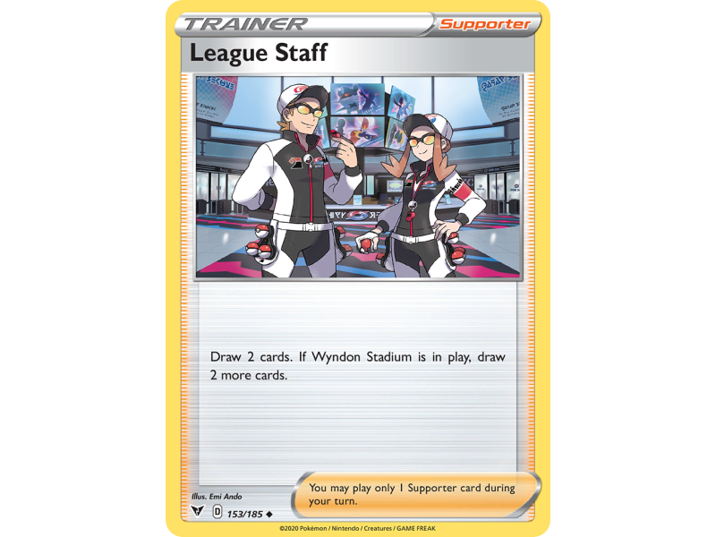 League Staff (Reverse Holo)