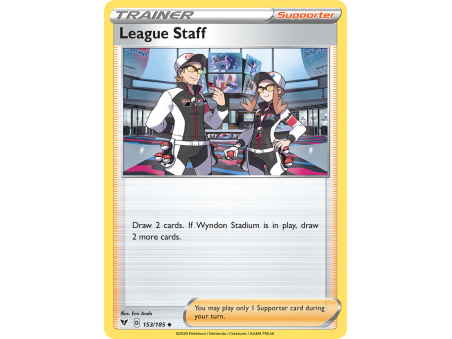 League Staff (Reverse Holo)