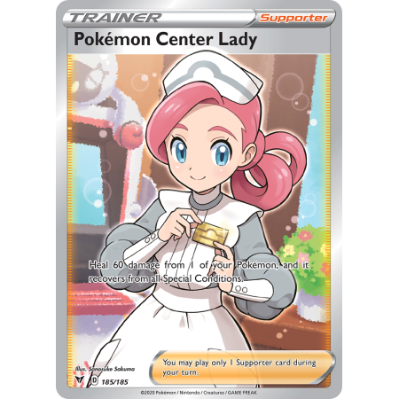 Pokémon Center Lady