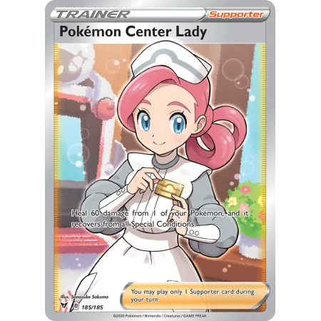 Pokémon Center Lady