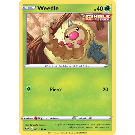 Weedle (Reverse Holo)