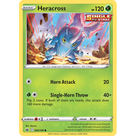Heracross (Reverse Holo)