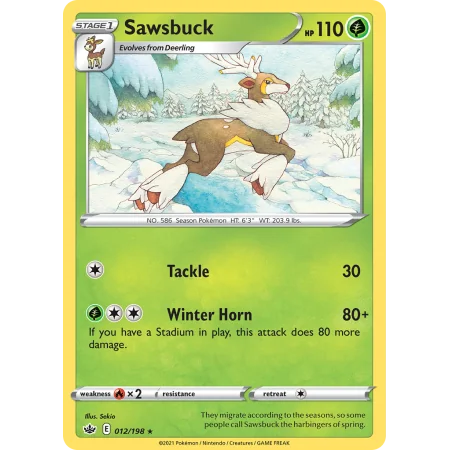 Sawsbuck (Reverse Holo)