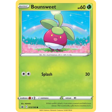 Bounsweet (Reverse Holo)