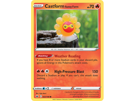 Castform Sunny Form