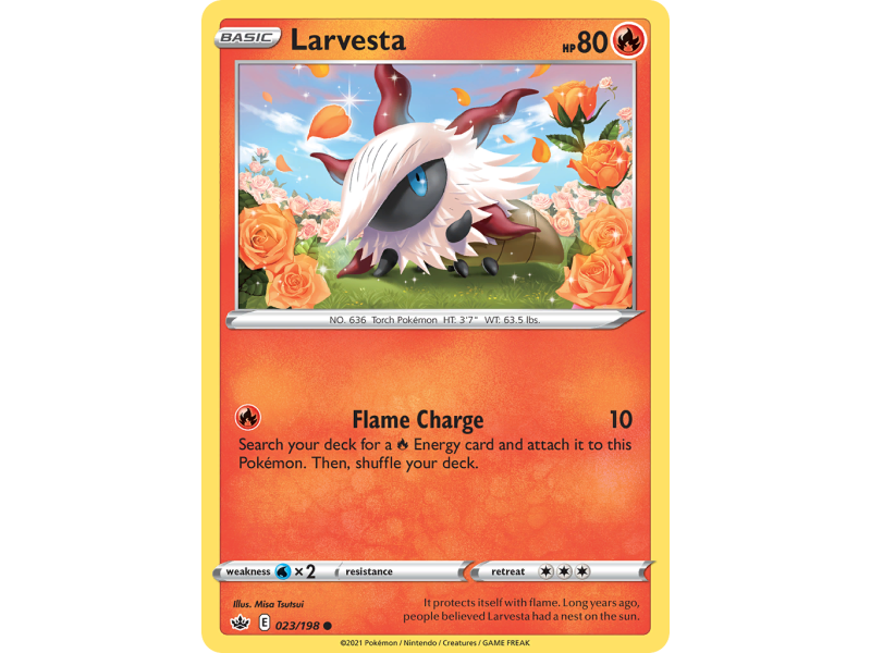 Larvesta (Reverse Holo)