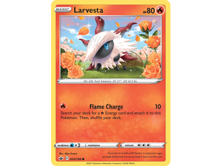 Larvesta (Reverse Holo)