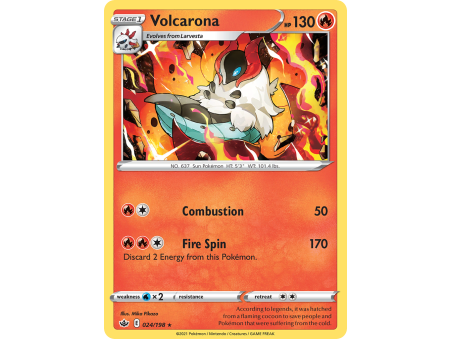 Volcarona (Reverse Holo)