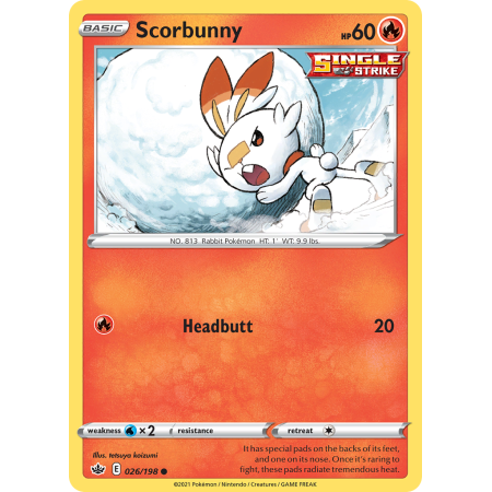 Scorbunny (Reverse Holo)