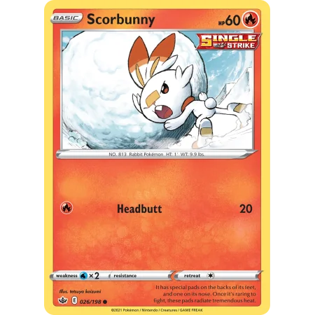 Scorbunny (Reverse Holo)