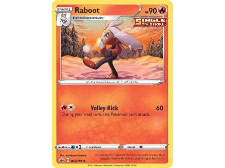 Raboot (Reverse Holo)