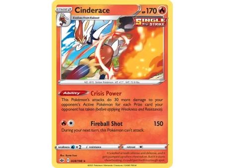 Cinderace (Holo)